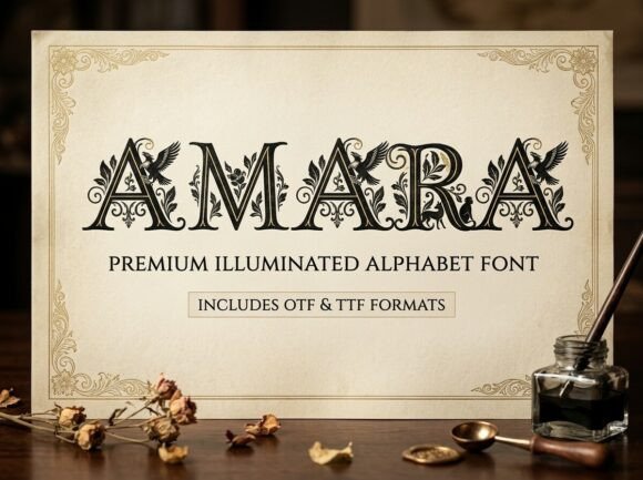 Amara: A Typeface Built for Bold First Impressions