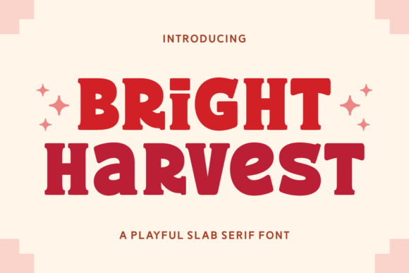 Bright Harvest: The Slab Serif That Blends Classic Warmth with Modern Edge