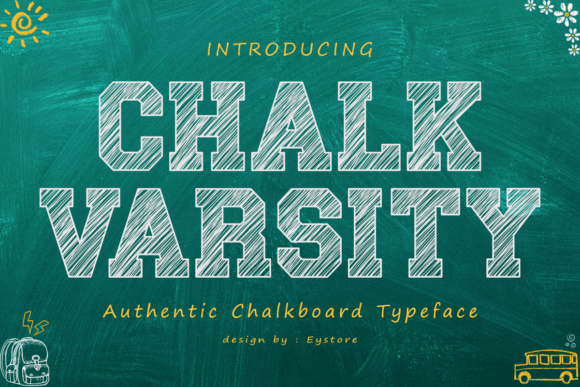 Chalk Varsity: The Typeface That Brings Back School Spirit
