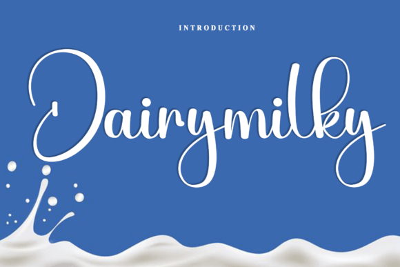 Dairymilky: A Handwritten Font That Brings Warmth to Your Brand