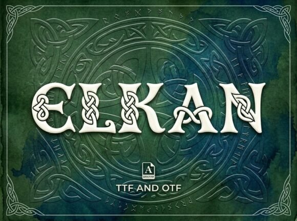 Elkan: The Bold Display Typeface for Unforgettable Branding