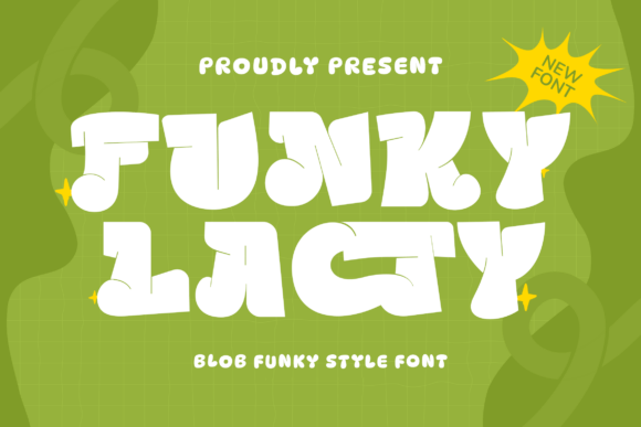 Funky Lacy: A Bold Typeface for Creative Energy