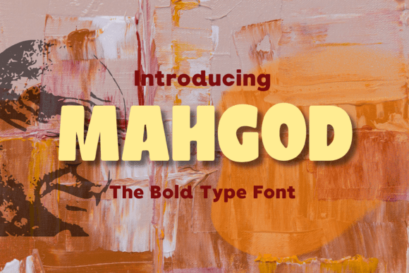 Mahgod: Command Attention with Ultra-Bold Display Typography