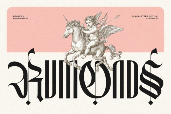 Rumonds: The Modern Blackletter Font for Bold Branding