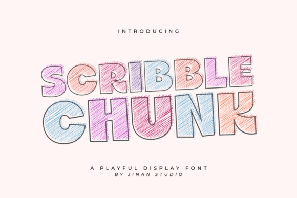 Scrible Chunk: A Burst of Playful Energy for Your Designs